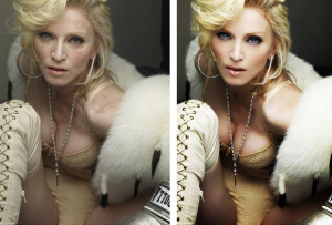 Madonna-Before-and-After-photoshop